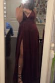 I have bought from Lulus before and loved both the dresses. The material was so silky and soft. The dress was double-lined and have adjustable straps. This dress is so flattering and perfect for formal occasions!! - Remi S.