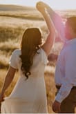 It was perfect for our engagement shoot, my fiancé loved it! - Anne S.