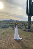 I bought this dress for 10th year anniversary and it was perfect for our photo shooting! It was little loose but was able to adjust and very comfortable. I would recommend! - Elizabeth S.