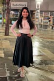 Love the material and the quality. The pleats are so well defined. You don't need to steam or anything. - Varsha V.