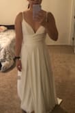So hard to believe this was only $100 something!! I bought this dress for my wedding reception and am very happy with how it looks. It's true to size and the bust is well-padded. It even has pockets! My only concern is the slit is very high, so I had to get it sewn up a little. Otherwise, it was exactly what I was looking for! - Kim L.