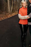 Obsessed with these leggings, I have multiple pleather leggings but these take the cake as they don't make my legs overheat, so flattering while covering up everything and can be worn to dress up or keep it casual. LOVE! LOVE! LOVE! - Emily G.