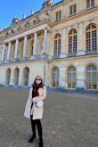 Beautiful coat covers cold and comfortable material. - Cynthia G.
