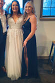 I ordered the XS and did need to get the dress hemmed as I am 5'2". But other than that it was stunning! - Lindsay L.
