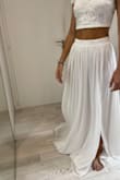I am super skinny and the dress fits fine.
Is a little bit too large, but I wouldn't order any other size. - Natalie E.