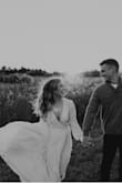 I ordered this for our engagement pictures and am in love with the way it fit and looked. One thing to be aware of is that the chest area is pretty deep cut, but it's nothing a pin or quick stitch can't fix if you felt necessary. - Taylor G.