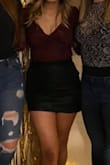 I love this skirt! It fits just right and has pockets!! I outgrew my previous size in this skirt and had to purchase another one. It's my go-to for a night out - Clarice A.