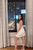 I love the dress. Runs a little big had to adjust the straps as I have a small chest but other than that it looks great. I am about 140 pounds, size 8 in jeans and I got a medium. Hope this helps anyone out. - Patricia P.