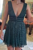 I loved the color and bust of this dress. The only thing was that I felt the straps were a bit thick but that's just personal preference! - Nicole L.
