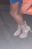 These shoes are just as cute in person as they are online. I would, however, order half a size smaller. I'm a very true 8.5 and these shoes were big. I ordered them for NYE and because it was last minute, I ended up just adding the shoe insert things to the back of them to help them fit a bit better.
I got SO many compliments on them and I can't wait to wear them again - seriously in love with them. - Kylie W.