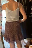 I am so excited to wear this skirt! It's the perfect amount of fun and flirty! I plan to wear this with a simple white tank and a Jean jacket and a pair of sandals. Could be dressed up or down. The fabric makes it flow beautifully. It's the perfect length on me and my long legs. Another perfect Lulu's find!!! - Jena S.