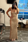 Fits perfect, love how the back is adjustable and can be tightened or loosened as needed; wearing to a wedding and it is exactly how the picture looks - Alison B.