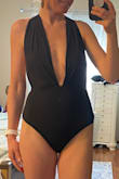 I loved the front but once I checked out the back realized it looked like a diaper.  Returning this. - Jena S.