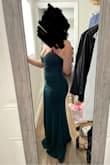 I originally ordered this in a medium but it was too big (I normally wear medium in everything). Glad I sized down because the dress fit like a glove after! - Kelly B.