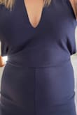 Such a nice jumpsuit! Would have fit perfect if my torso was two inches longer :( It had gaping at the sides and the straps were creeping up onto my neck. 
Would be helpful if they had short and tall size selections. I think. Medium short would fit me perfect - KC T.