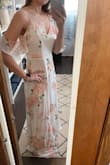 I originally saw this dress about a year ago and wanted to buy it, but it was $100 and I didn't have any dressy occasion that would justify it at the time (even though I was obsessed with it). Flash forward to now, it popped up on my Facebook page as an ad and I knew I had to do it. Plus, it was on sale like crazy! Definitely serendipity. I just got in the mail and it fits perfectly (other than needing to be hemmed, but I expected that). So excited to wear it!! - Samantha M.