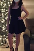 Fits well. I appreciate the ability to wear conventional undergarments as the shoulders straps are wide enough and the cut isnt too low.
comfortable
versatile - Sophie W.