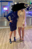 I love this dress! It's very flattering! The quality is very nice, but it runs large. I'm 145lbs, and the S fits perfectly. This may not be the same for everyone else, we all have different body shapes, but I'm happy I didn't go with the M. I'd recommend ordering both, and returning one. - Jelena L.
