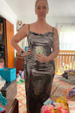 This dress is positively amazing! I feel like a movie star in it! I bought it for an upcoming cruise and cannot wait to wear it! - Kristin H.