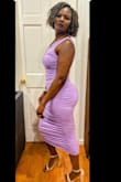 It's a sexy beautiful dress. Everyone said that I looked elegant - Lenny R.
