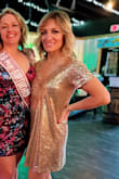 Definitely worked perfectly for this occasion. Dressy yet comfortable - Sarah B.
