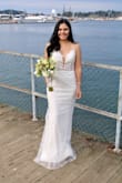 The details in this dress were absolutely amazing and it fits perfect!! This dress was a dream for me - Cristina M.