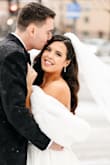 This fur was the perfect addition to my Winter Wedding - Nicole R.