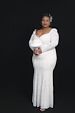 This dress was the one for me on my wedding day it brings out my curves and Accentuates everything beautiful about my body. You guys are doing a great job with these dresses. I had a million compliments about how beautiful my dress was. THANK YOU, LULUS. - Lekavia L.