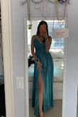 i ordered this to wear for prom, and i absolutely love it! the color is gorgeous and it fits so well! the top is a little loose, but not noticeable and easily can be adjusted. - Kara S.