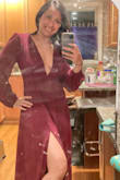 It fits perfectly and hides any imperfection in the waist area. It also makes my saggy small boobs look good. I would definitely recommend this dress to those who are interested. - Sathtra E.