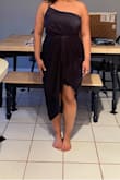 This dress is stunning on! I was hopeful that it would be flattering, and this dress exceeded my expectations in so many ways!! I am so excited to wear this dress to the wedding I'm going to in April. - Reagan M.