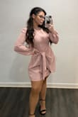 I have received so many compliments from this dress! Not only is it super flattering, but it's very comfortable, and fits true to your normal size. - Brandi G.