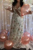 Wore this dress at my bridal shower and honeymoon, received many compliments! - Megan W.