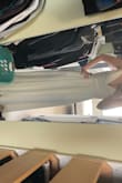 The dress is stunning. I couldn't be happier with my purchase. It fits me perfectly. It's a little see through but I'll just get a slip! - Amanda L.