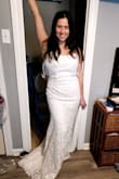 Love this dress!! Love the way it hugs my hips but runs a just a tad big in the bust. The back is my favorite part :) - Emily B.