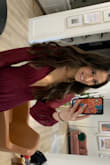 Got this for my wedding engagement photos and absolutely fell in love! Originally ordered a small but it was a little big on my boobs so I exchanged it for a size XS and it worked perfectly! If you have smaller boobs I recommend an XS. - Valentina T.