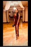 This dress was fabulous for my cousins wedding. Received a lot of impressed looks and compliments. It was the perfect length and I'm wearing about 3-4 inch heels. Thank you Lulu for coming through with the entire outfit. - Taryn M.