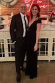 This dress was perfect for a NYE black tie wedding we attended. It is comfortable, warm, and sexy. I loved the low neckline and the slit. I was taken aback by how many compliments I have received from it. It's beautiful! I paired it with a shorter gold heel, necklace with a long chain, and a white fur coat. Highly recommend. - Jennifer F.