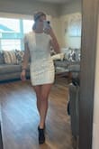 Loved this dress, it was perfect for our rehearsal dinner! Was a little tight at the hips but overall great!! I could've used a large for that reason. I typically do wear larges in Lulus dresses/rompers. So this is very much true to size! - Kaitlyn B.