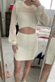 Bought this to wear on my bachelorette trip and I'm obsessed! It's super comfy stretchy material. Lightweight to wear in the spring/summer. Super cute on! Highly recommend! - Bailey W.