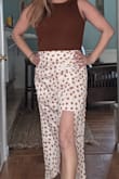I got this for a golf outing. It's both comfortable and practical but also looks classy and sophisticated in pictures. The material is so light, perfect for very hot days when you don't want to sweat in your clothes - Elena C.