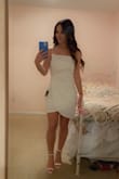 This was my first purchase from Lulus and I could not be happier! Dress fits perfectly and is so beautiful on! The pointed top and swooped bottom is soooo pretty! - Nicole R.