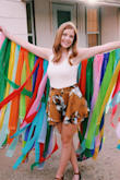 This top is so cute and looks so good in pictures! The fabric is so comfy! - Morgan W.