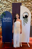 I wore this at my bridal shower and I received so so many compliments. The one thing I will say is that If you are on the flatter bust side like me, maybe size down. I am typically a medium bc of my hips but I think I could have worn a small. I was pulling it up a lot. Other than that loved it. With all that said I would still wear it again. - Mariah R.