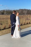 This dress is almost perfect. The only thing to make it better is to invest in a good shapewear. I wore it to my wedding and received many compliments. - Katherine R.