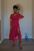 Love the dress so much and I was so happy with the color. I had a lot of compliments. The dress is simple and sexy at the same time. - Tricia P.