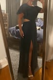 Gorgeous. Had to get it hemmed it was too long for me with 5-inch heels. - Jenet E.