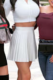 Love love love!!! I probably should have ordered a XS however the small fit fine. The skirt is very classy and fits perfect. You can dress it up or down. - Veronica S.