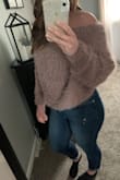 I love this sweater! Very soft and comfortable. I've gotten lots of compliments on it. - Nicole R.
