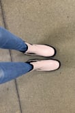I really love these boots! Only thing is I bought my normal size 8.5 and they were *just* too big that I felt them slide a bit when I walked. Thicker socks fixed it but I felt that they looked a bit big too. so I bought an 8 which fit nicely. - Clare S.